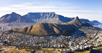 Ciudad del Cabo Desde las alturas- África